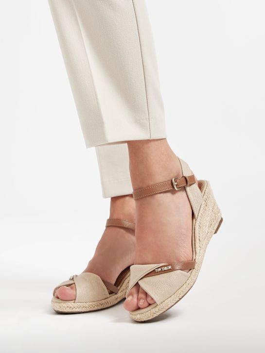 TOM TAILOR Sandales à talons Beige 32895 6