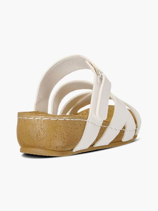 Easy Street Ciabatta con plantare profondo Bianco 17888 5