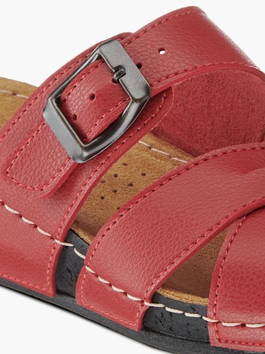 Easy Street Ciabatta con plantare profondo Rosso 21730 6
