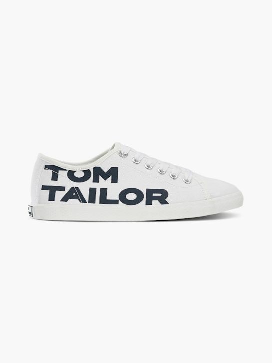 TOM TAILOR Sneakersy Biały 25090 1