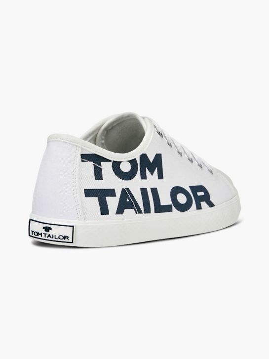 TOM TAILOR Sneakersy Biały 25090 5