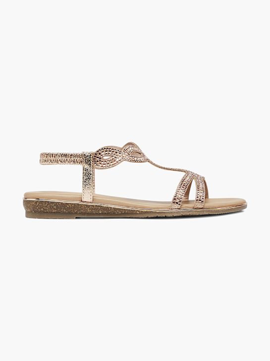 Graceland Sandal Rosaguld 312 1