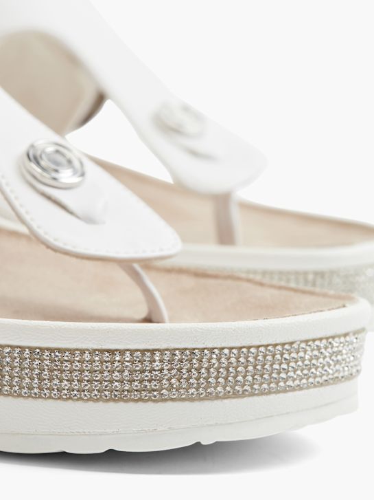 Catwalk Žabky Biela 6732 5