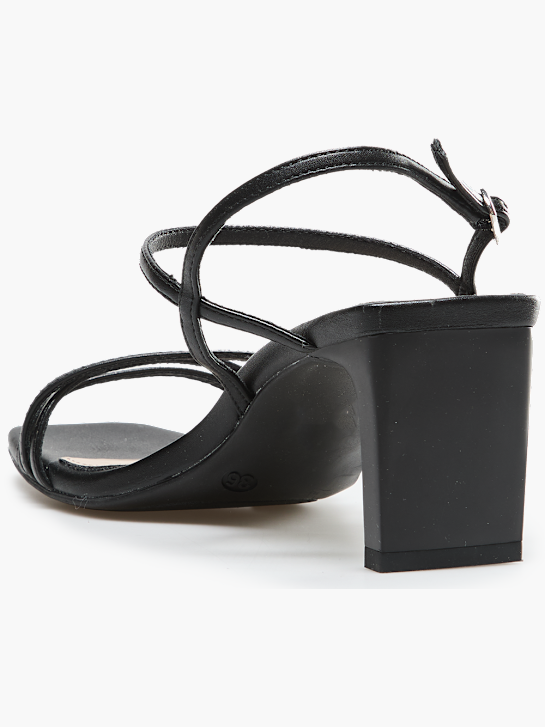 Catwalk Højhælet sandal Sort 70150 3
