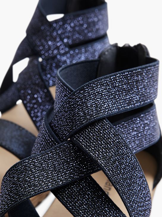 Graceland Sandale Bleu foncé 481 5