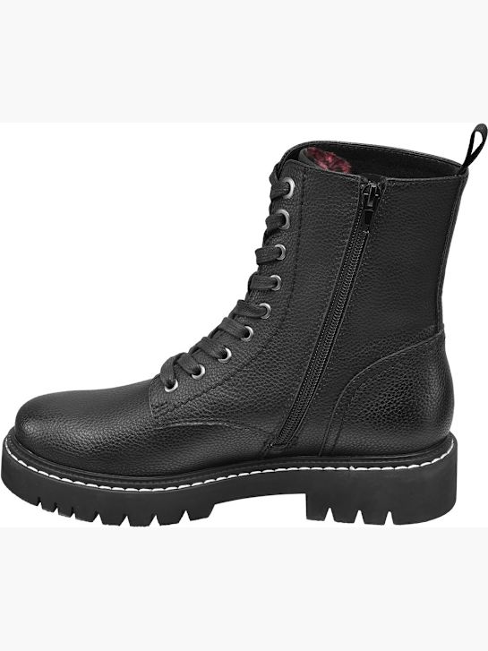 Catwalk Bota con cordones Negro 20107 2