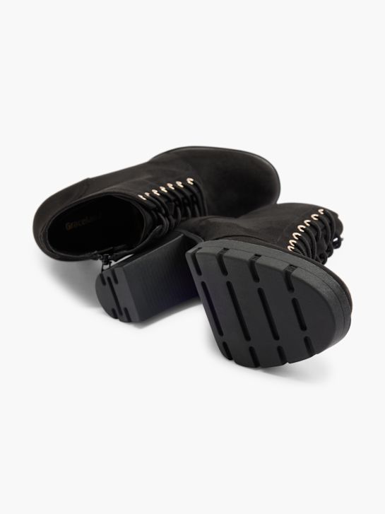 Graceland Bottines à lacets Noir 17364 3