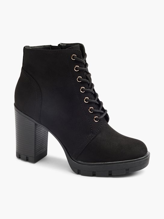 Graceland Schnürstiefelette Schwarz 17364 6