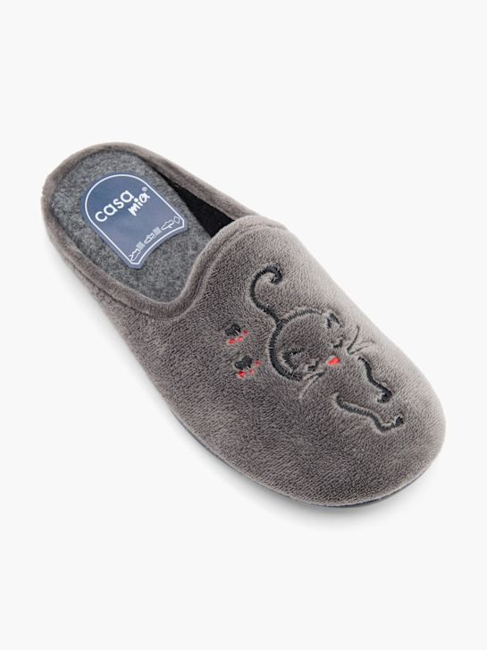 Casa mia Zapatilla de casa Gris 20917 2