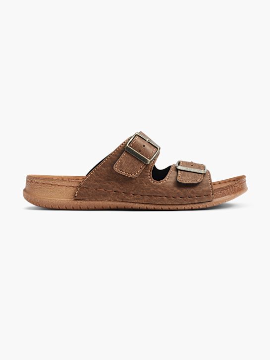 Björndal Tieffuß Pantolette Braun 283 1