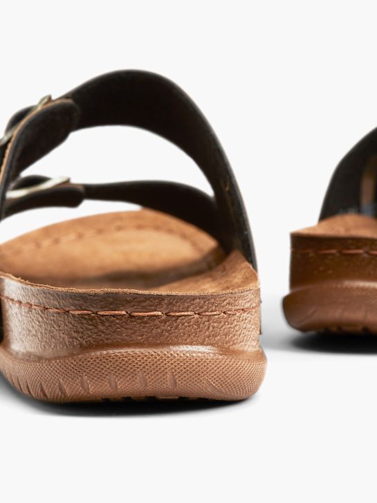 Björndal Tieffuß Pantolette Braun 283 4