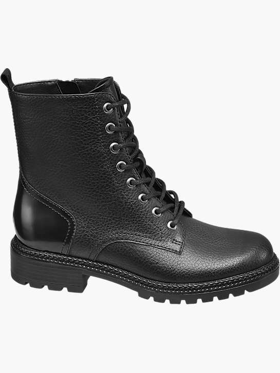 Catwalk Stivale allacciato Nero 23171 1