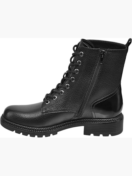 Catwalk Stivale allacciato Nero 23171 2