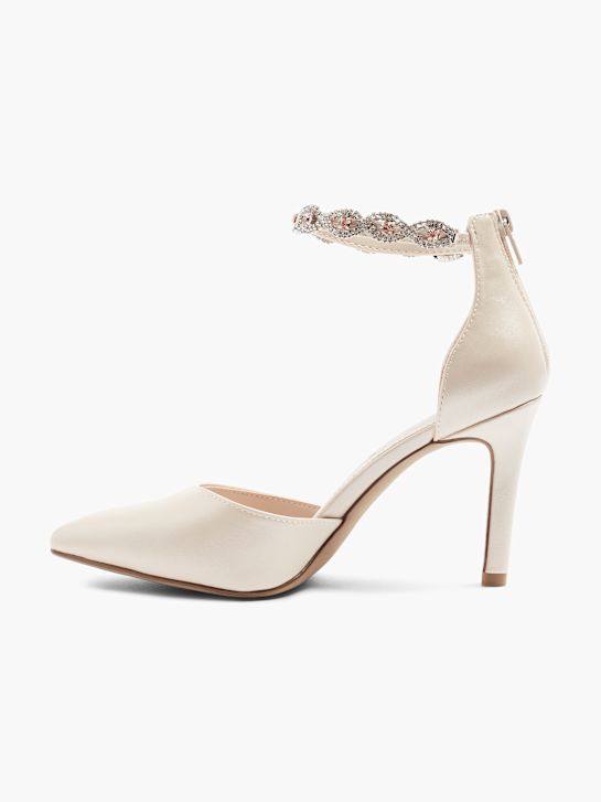 Catwalk Tacones con hebilla Nude 17371 2