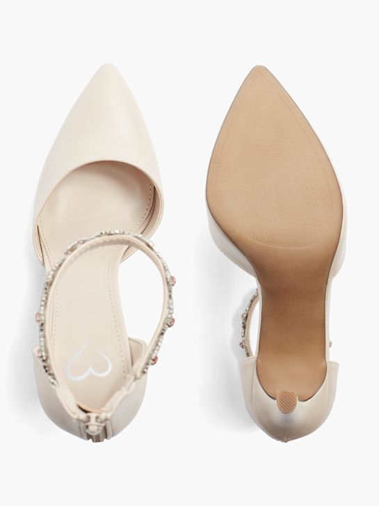 Catwalk Tacones con hebilla Nude 17371 3
