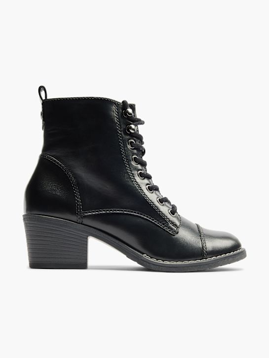Graceland Schnürstiefelette Schwarz 4970 1