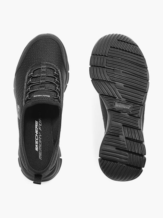 Skechers Slip On Sneaker Schwarz 28114 3
