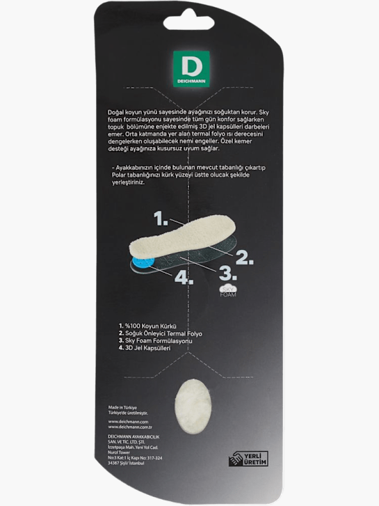 DEICHMANN Skosulor Vit 18507 2