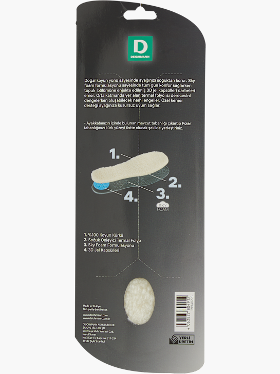 DEICHMANN Skosulor Vit 17342 2