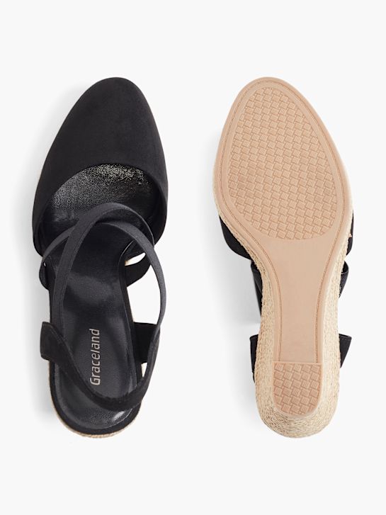 Graceland Tacones con hebilla Negro 19463 3