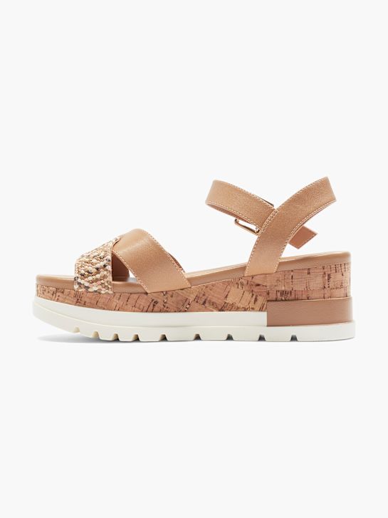 Graceland Sandalette Braun 3104 2