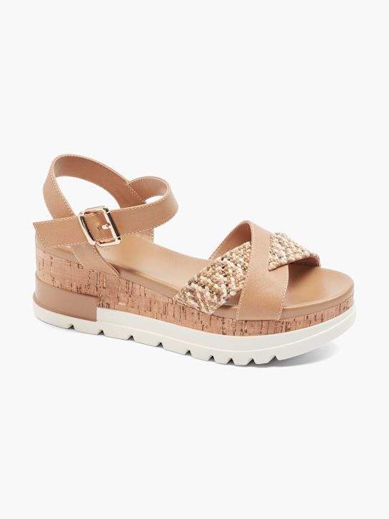 Graceland Sandalette Braun 3104 6