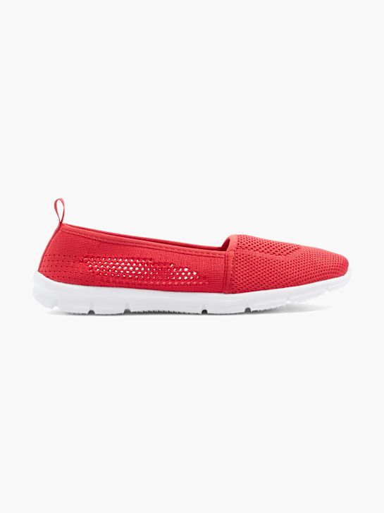 Graceland Ballerines Rouge 172543 1