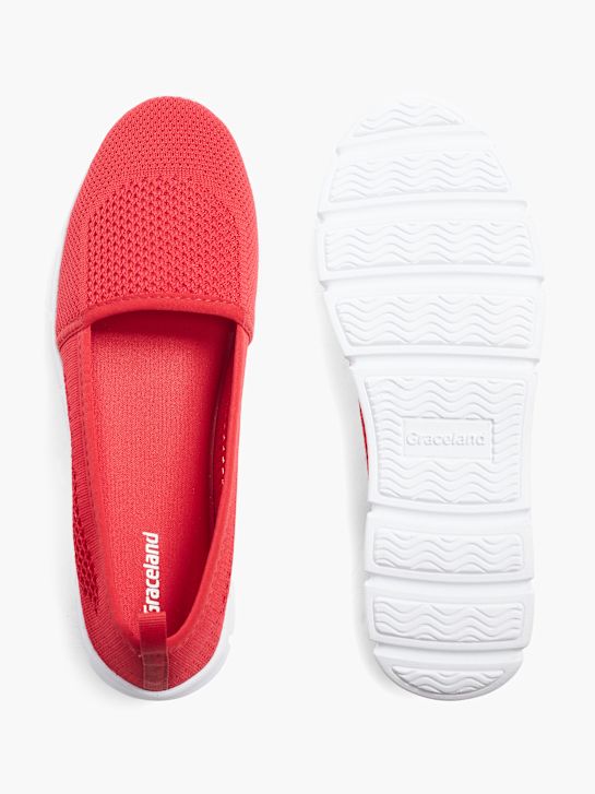Graceland Ballerines Rouge 172543 3