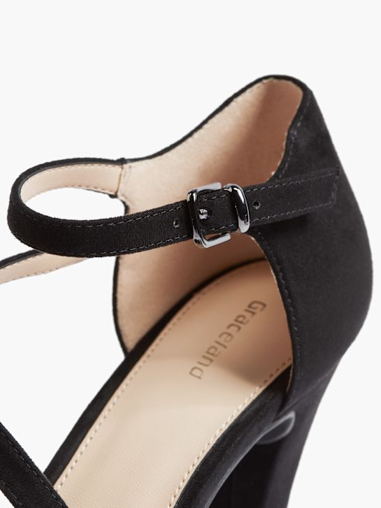 Graceland Zapatos peep-toes Negro 20160 5