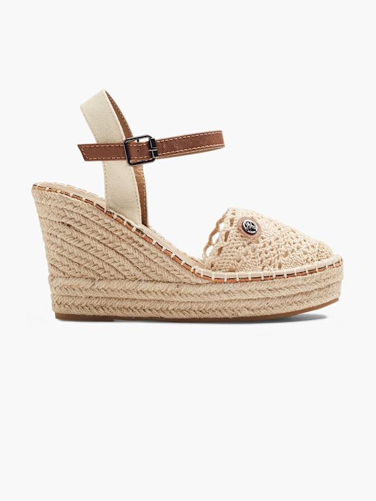 TOM TAILOR Sandał na obcasie Beżowy 33829 1