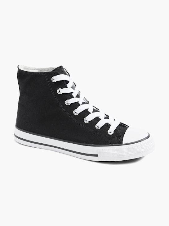 Vty Sapatilha tipo bota Preto 3113 6