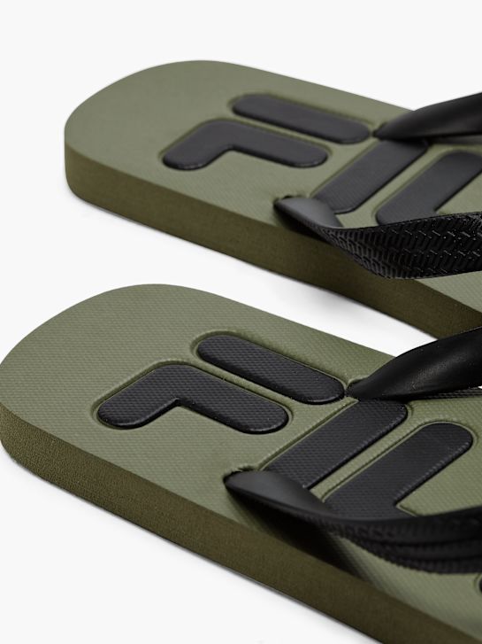 FILA Джапанки между пръстите Маслинено зелен 567 5