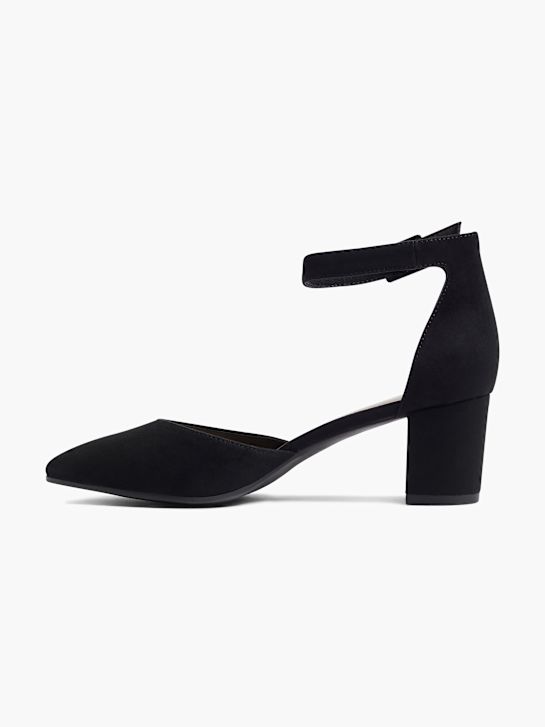 Graceland Sapato de salto com fivela Preto 7701 2