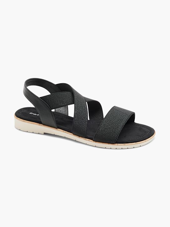 Graceland Sandalia Negro 34339 6