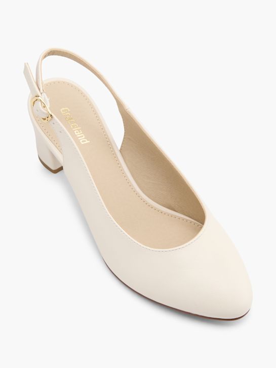 Graceland Tacones con hebilla Beige 3122 2