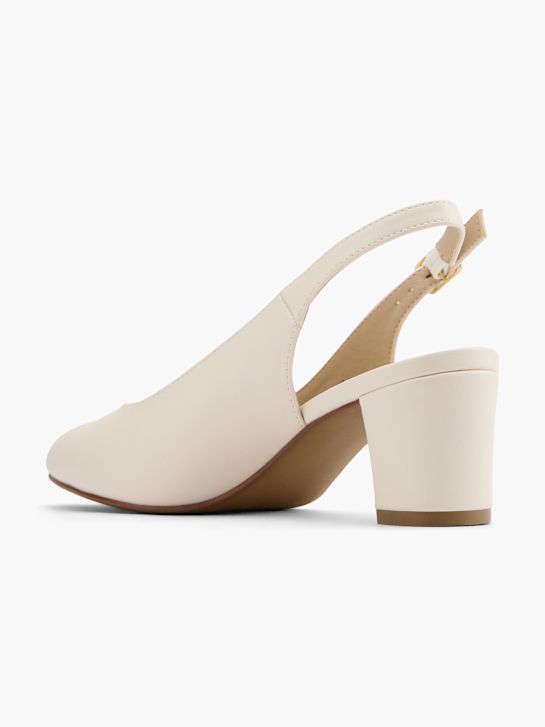 Graceland Tacones con hebilla Beige 3122 3