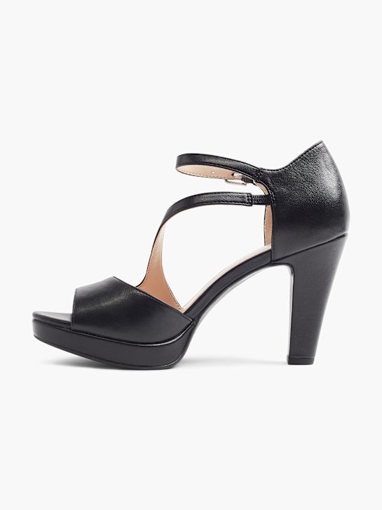 Graceland Pump med spænde Sort 7708 2