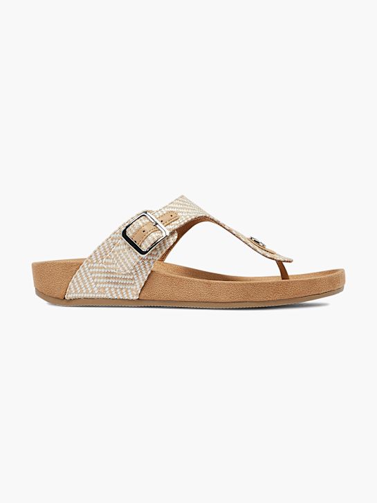 Graceland Tongs Beige 53508 1