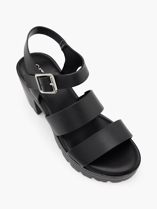 Catwalk Sandalette Schwarz 3126 2