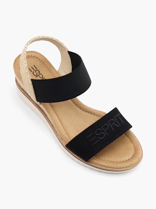 ESPRIT Сандали с ток Черен 2234 2