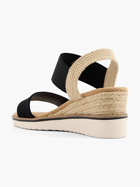 ESPRIT Sandale s petom Crna 2234 3