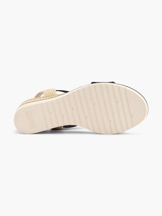 ESPRIT Сандали с ток Черен 2234 4