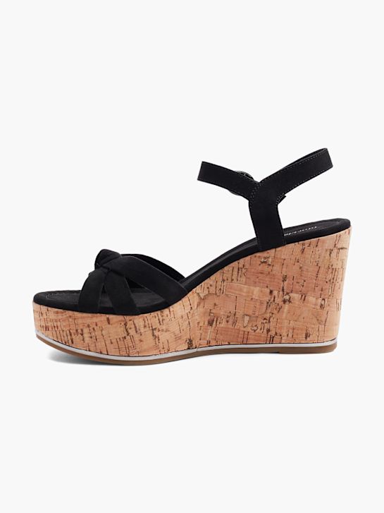 Graceland Sandalette Schwarz 10351 2