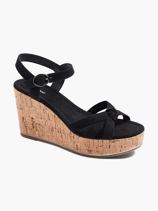 Graceland Sandalette Schwarz 10351 6