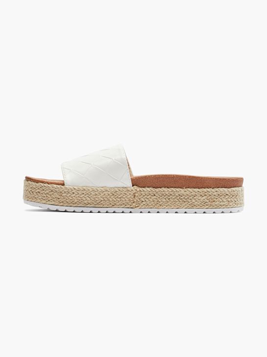 Graceland Sandalia acolchada Blanco 2236 2
