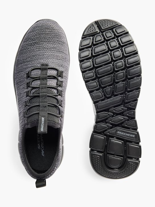 Skechers Slip on sneaker Grå 12853 3