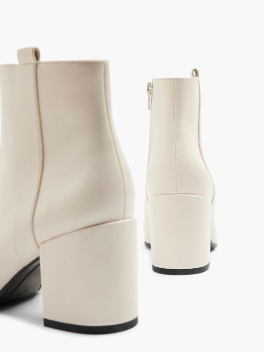 Graceland Botins clássicos Creme 20592 4