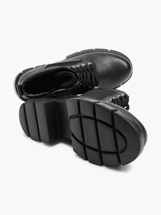 Catwalk Šnurovacia obuv Čierna 6821 3