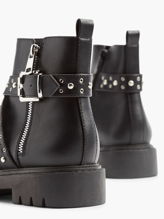 Catwalk Biker Boots Schwarz 23625 4