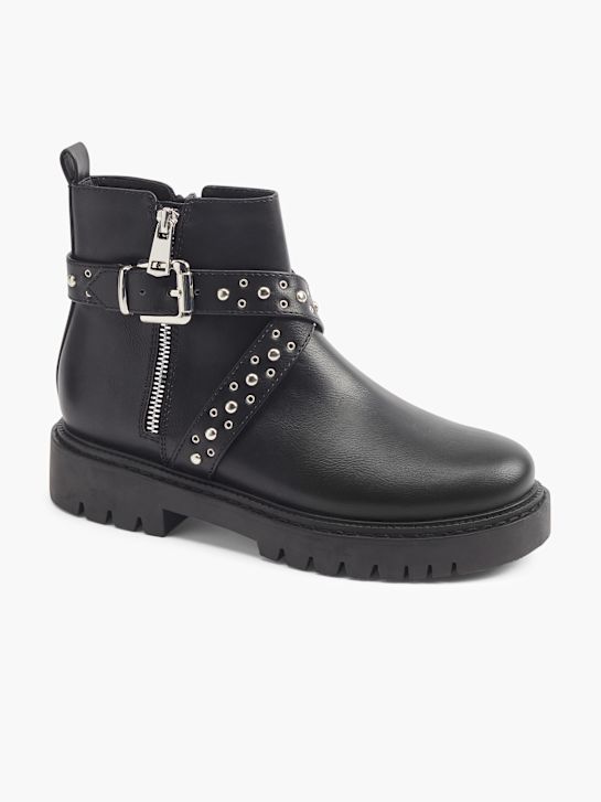 Catwalk Biker Boots Schwarz 23625 6